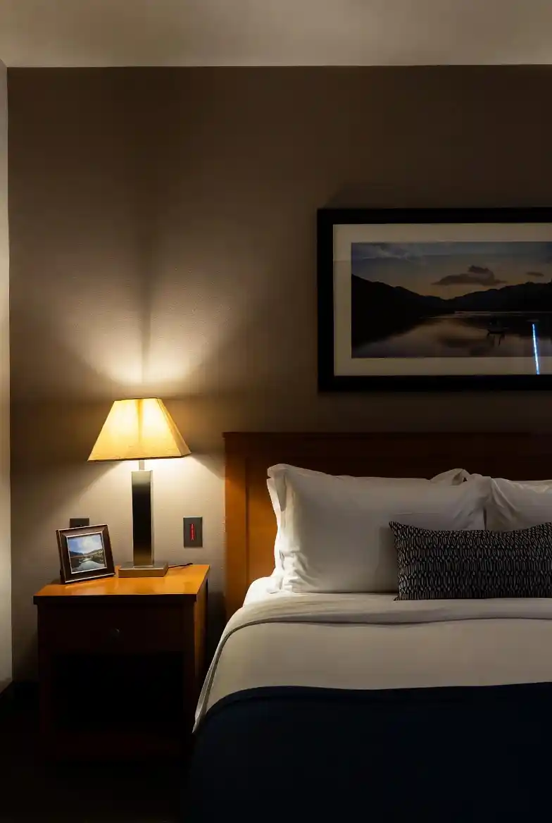 Chambre standard d'un hôtel en France