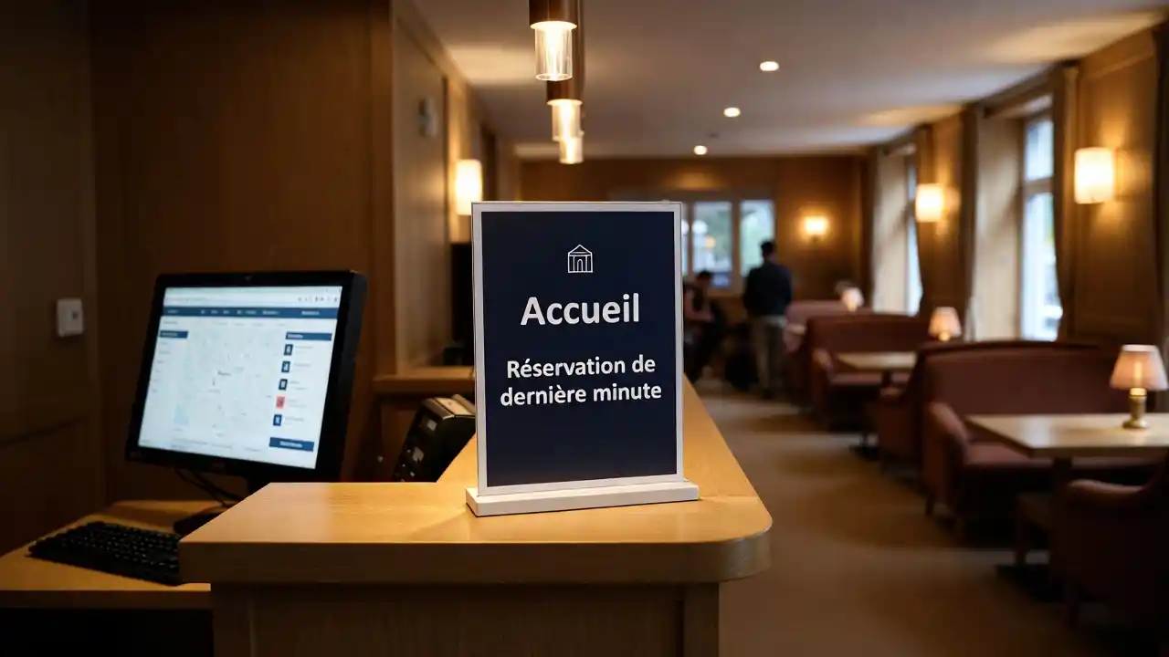 Accueil hôtel de dernière minute à Bures pour check-in rapide